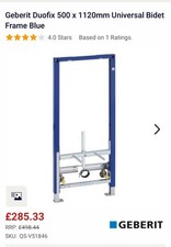 Telaio bidet universale