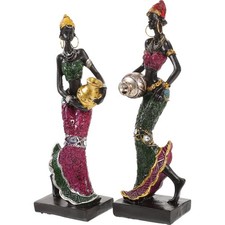  2 Pcs Statue Di Donne