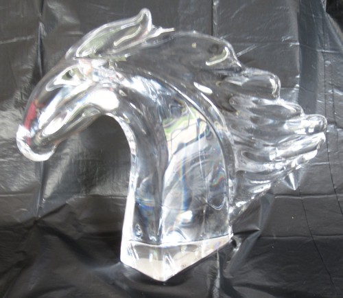 Importante tête cheval en - importante,