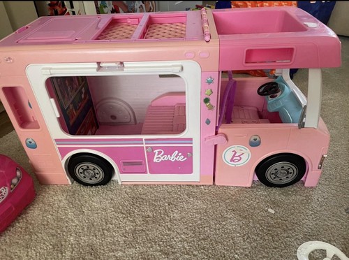 Barbie 3in1 camper enorme - 3in1,