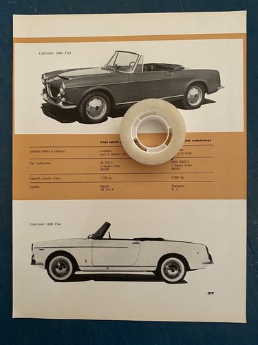 Fiat 1200 1500 cabriolet - fiat,