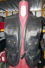 gilet pelle moto