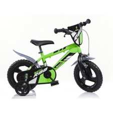 Bicicletta 12 Pollici 3 4 5 anni Pedali Rotelle 1 Freno da Bambino Bici Bimbo