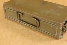 WW2 WWII cassa acciaio Wehrmacht tedesca 1944 originale MG 34-42 MG 34/42 marcata