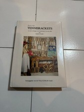 RARE "Buch der Tennis Rackets" Siegfried Kuebler Collection Book (1st German Ed)