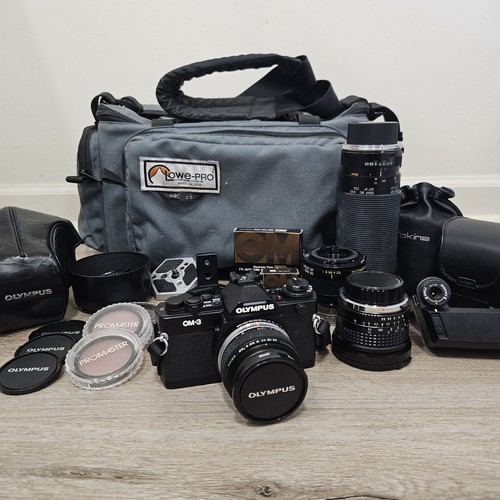 Olympus kit corpo - om-3,