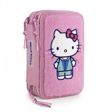 HELLO KITTY ASTUCCIO 3 ZIP COMPLETO GIOTTO