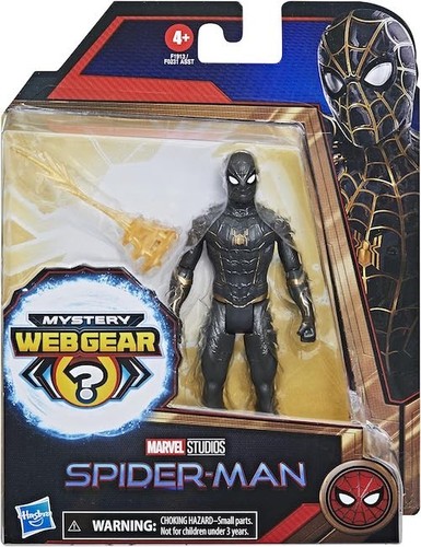 Spider man nero hasbro action - spider-man,