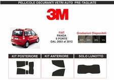 Pellicole Oscurante  Pre Tagliata Fiat Panda 5p dal 2003 al 2012  3M