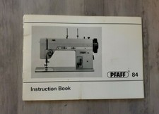 Pfaff Model #84 Instruction