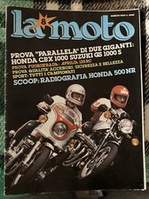 La Moto 8 1979 Honda CBX 1000 Suzuki Gs 1000 S Aprilia 125 Rc Honda NR 500