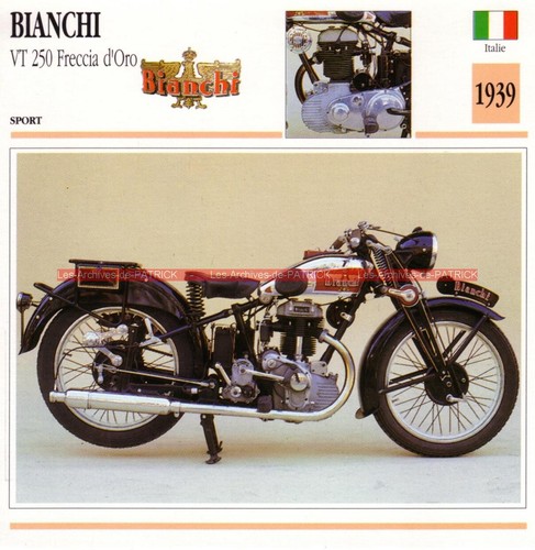 Bianchi 250 freccia oro - 250, d'oro
