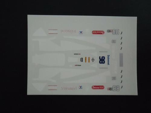 Decal ligier curb - cart, n°98