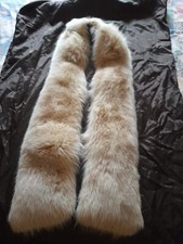 stola volpe bianca usata