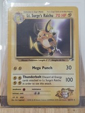 Pokémon - Lt. Surge's Raichu - 28/132 - Set Gym Heroes - ENG