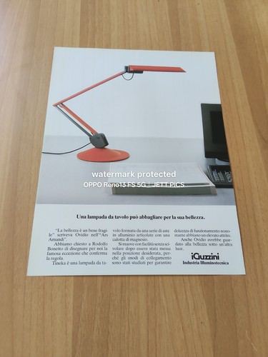 1985 guzzini lampada - 1985, i