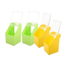  4 pezzi mangiatoia per