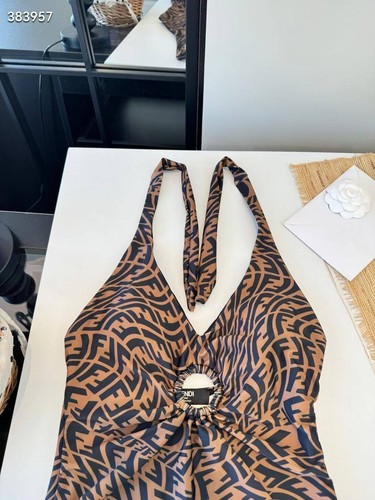 Costume intero fendi logo - intero,