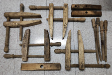 Antica Morsa Morsetto Strettoio Falegname Vite di legno LEGGI DESCRIZIONE