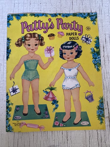 Vintage paper dolls - dolls, 1955