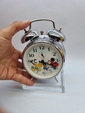 Vintage◇Sveglia Topolino Wat Disney FUNZIONANTE 