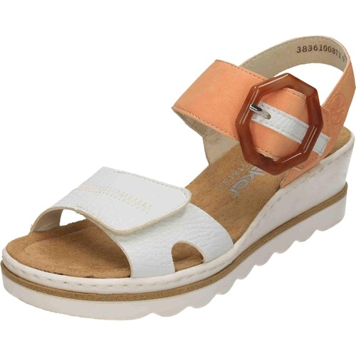 Sandali donna bianchi rieker - sandali,