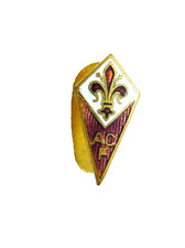 PIN D'EPOCA SPILLA DISTINTIVO SQUADRA DI CALCIO A.C. FIORENTINA FIRENZE VINTAGE