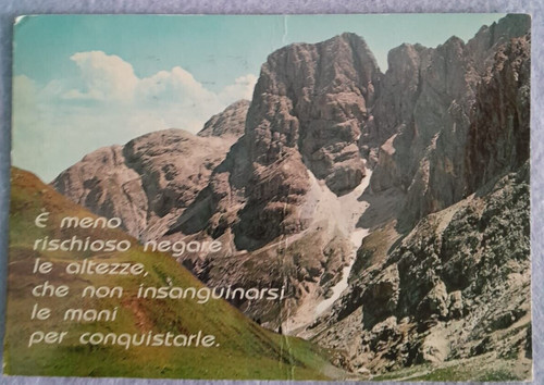 Cartolina epoca val - cartolina, d'epoca