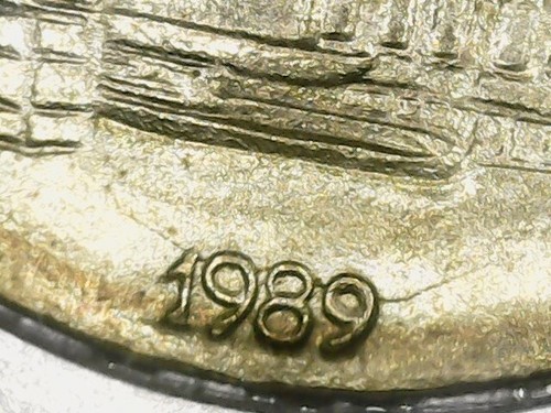 500 lire 1989 errore - lire,