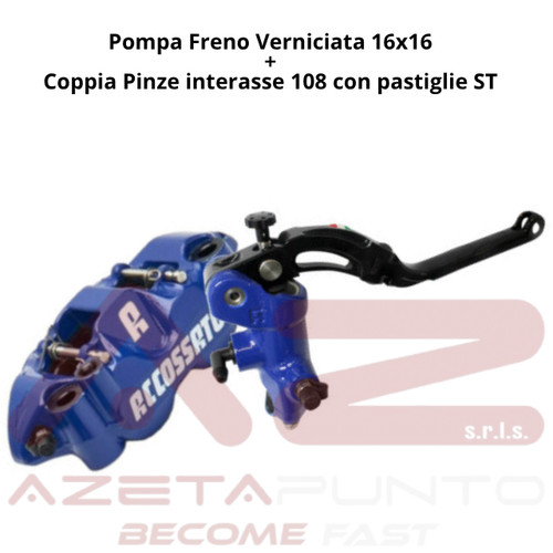 Pompa freno anteriore moto - pompa,