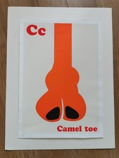 Stampa punta cammello firmata Mark McGinnis edizione limitata 50 cm x 35 cm discrete condizioni