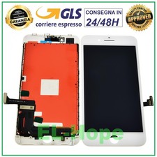 DISPLAY LCD RETINA PER APPLE IPHONE 8 PLUS TOUCH SCREEN FRAME BIANCO TIANMA