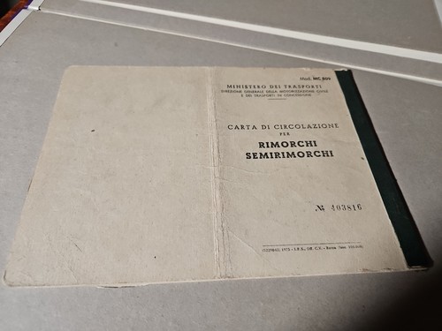 Semirimorchio franchin 480 - semirimorchio,