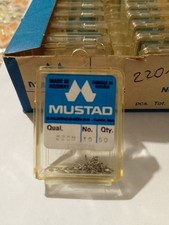 AMI MUSTAD SERIE 220N N. 19 - Confezione da 20 scatole con 50 ami cad.