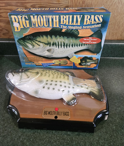 Pesce animato vintage big - vintage,