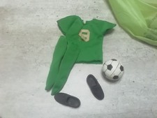 Big Jim Calciatore Calcio Mattel Vintage Vestito