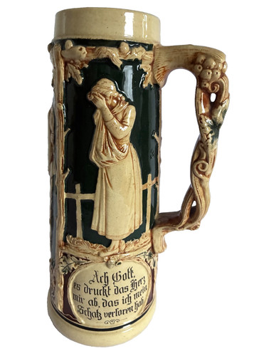 Antico krug majolika der - majolika, “der