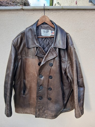 Cappotto schott nyc vera pelle - cappotto,