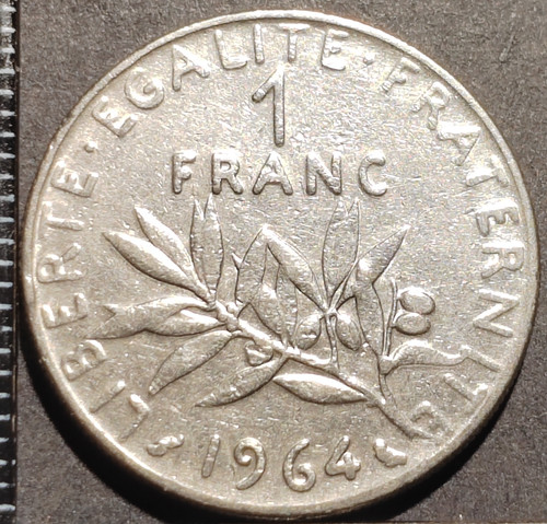Franc semeuse 1964 france - 1,