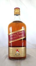 Rare JOHNNIE WALKER '70 bottiglia da 2 Litri con manico Red Label Old Whisky