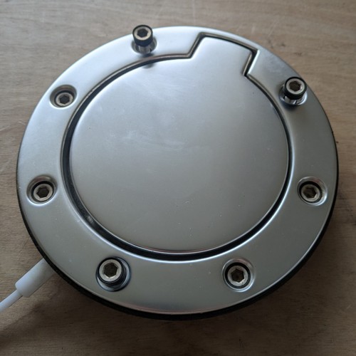 Flap carburante alluminio audi - flap,