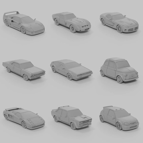 Resin printed 24 - printed, scale