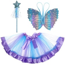 1 set di vestiti da travestimento per bambini piccoli, da fata, da