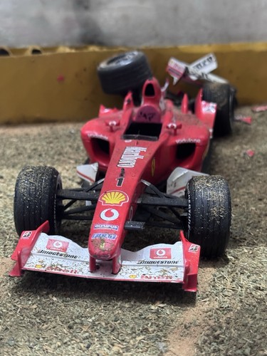 Diorama schumacher 18 - diorama, 1:18