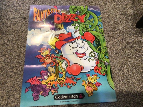 Fantastic dizzy poster inserto - dizzy,
