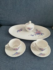 Vintage Set Tazzine Vassoio