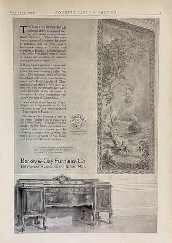 Pubblicità stampa mobili - , 1913