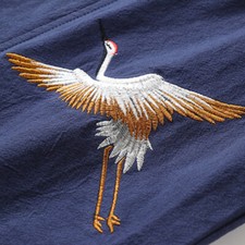 Giacca Kimono Uomo Cotone Lino
