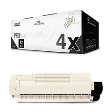 4 cartucce stampante per toner