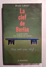 La clef de Berlin et autres leçons de sciences, Bruno Latour sped. gratuita